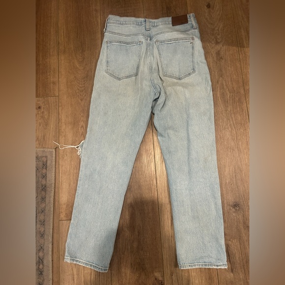 Madewell The High Rise Slim Crop Boyfriend Jean size 27 - Picture 3 of 6